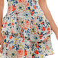 City Studios Junior's Tiered Dress Orange Size 9