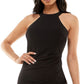 City Studios Junior's Bodycon Dress Black Size Small
