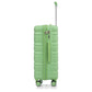 HIFINE Tourist 3-Piece Spinner Wheel Luggage Set in Green