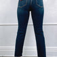 Risen - Caden Mid Rise Straight Leg Jeans