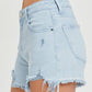 Risen - Shaye Mid Rise Denim Shorts