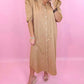 Adrienne - Ruffle Neck Shirt Dress