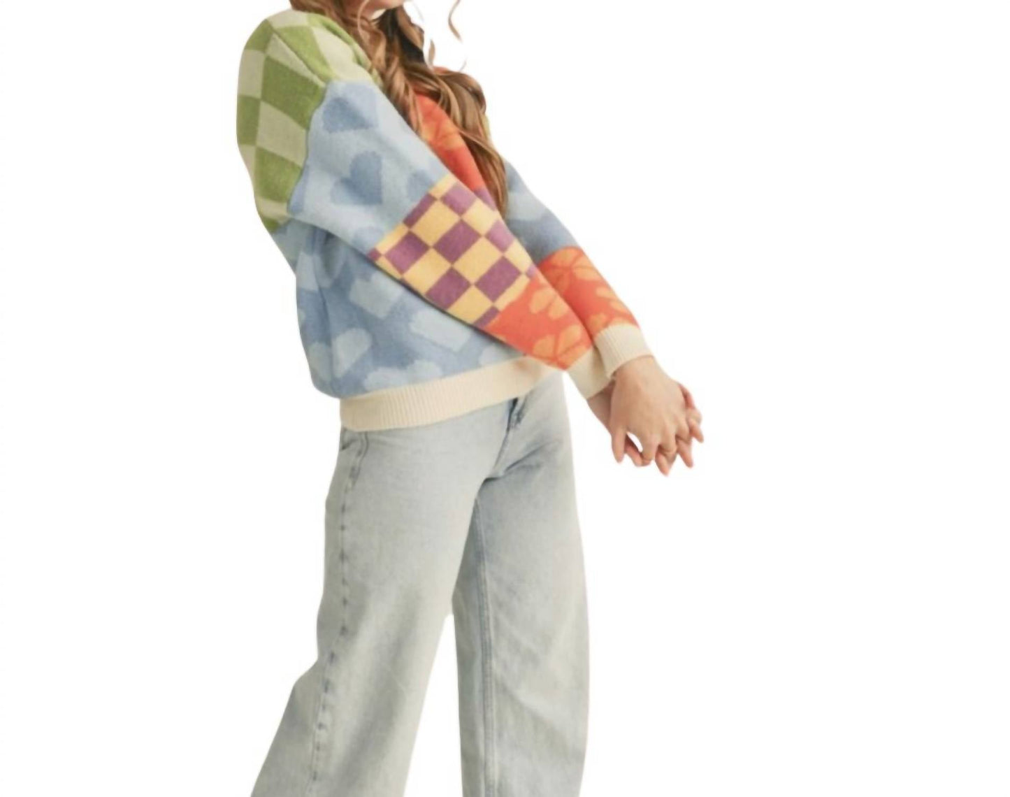 &Merci - Patch Pattern Sweater