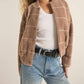 Z Supply - Lex Plaid Bomber Jacket