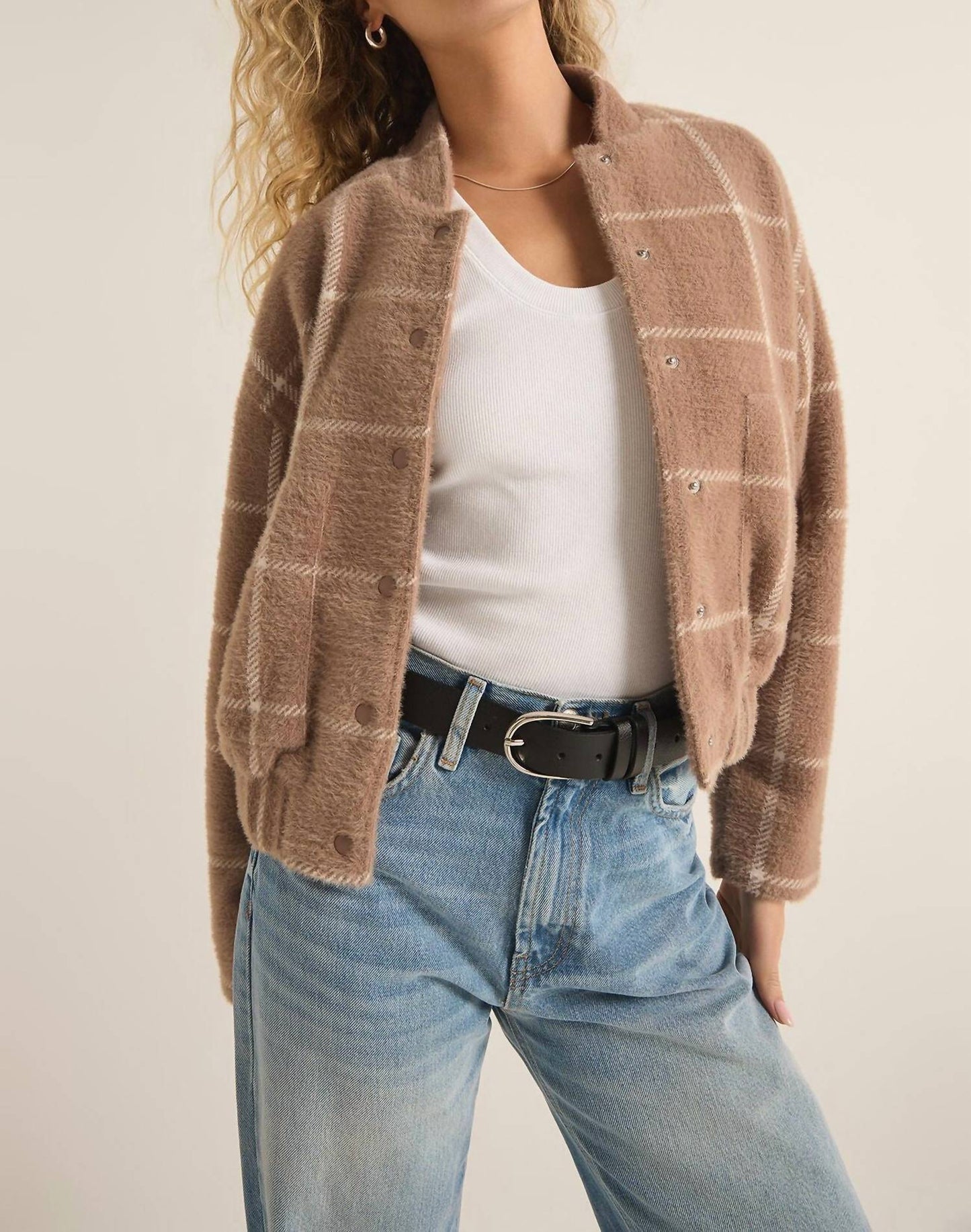 Z Supply - Lex Plaid Bomber Jacket