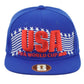 2026 FIFA World Cup USA United States Blue Constructed Snapback Soccer Hat Cap