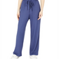 BCX Junior's Paperbag Waist Soft Pants Blue Size X-Large