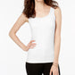 Alfani Women's Scoop Neck Basic Tank White Size X-Small