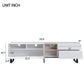TV Stand for 80" TV With Double Storage Space