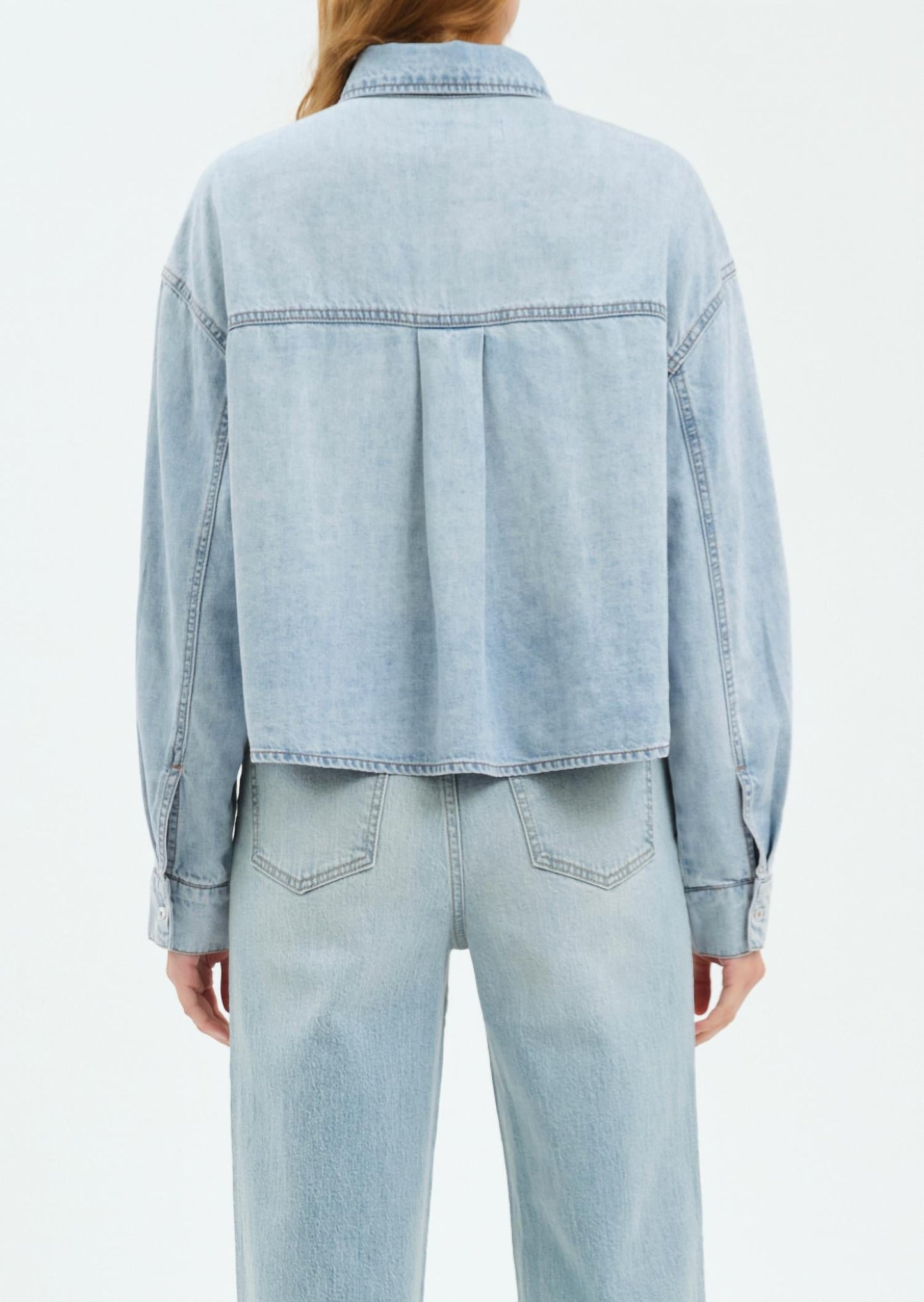 Daze - The Editor Denim Button Down Shirt