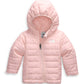 THE NORTH FACE Infant Reversible Mossbud Swirl Hoodie, Pink Salt, 18-24 Months