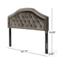 Kaarina Contemporary Tufted Fabric Headboard