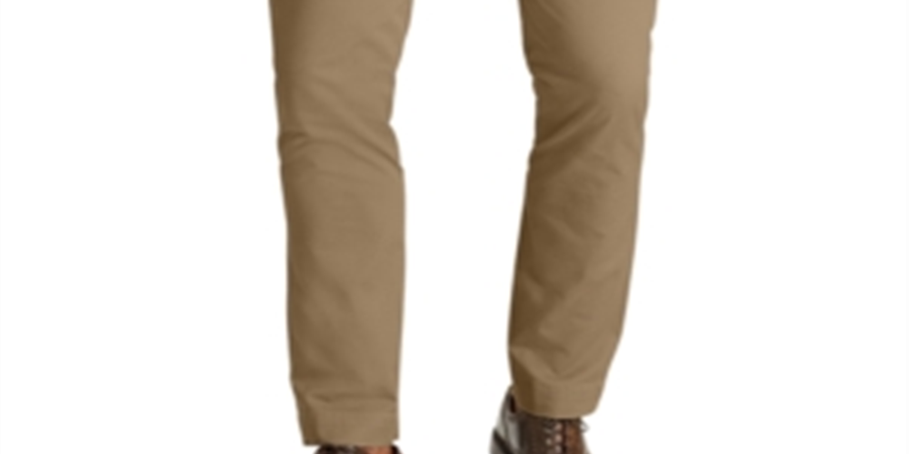 Polo Ralph Lauren Men's Straight-Fit Stretch Chino Pants Tan Size 36X34