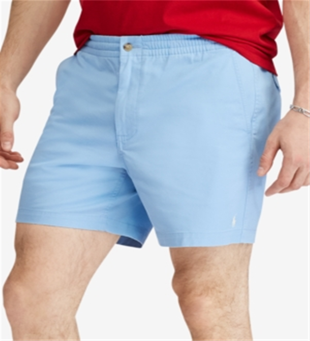 Polo Ralph Lauren Men's Classic Fit Stretch Prepster Shorts Blue Size XX-Large