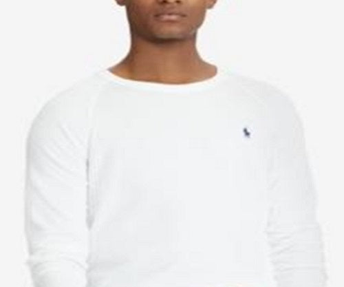 Ralph Lauren Men's Spa Terry Sweatshirt White Size XX-Large