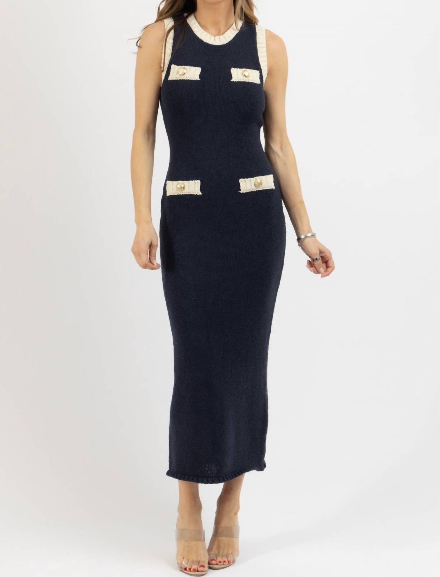 2.7 August Apparel - Jenn Knit Maxi Dress