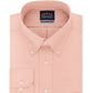 Eagle Men's Classic Regular Fit Stretch Collar Non Iron Dress Shirt Pink Size 15/5 32-33