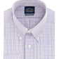 Eagle Men's Classic Fit Stretch Collar Dress Shirt Purple Size 34-35