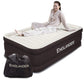 घर, यात्रा और कैंपिंग के लिए डबल हाई इनफ्लेटेबल बेड