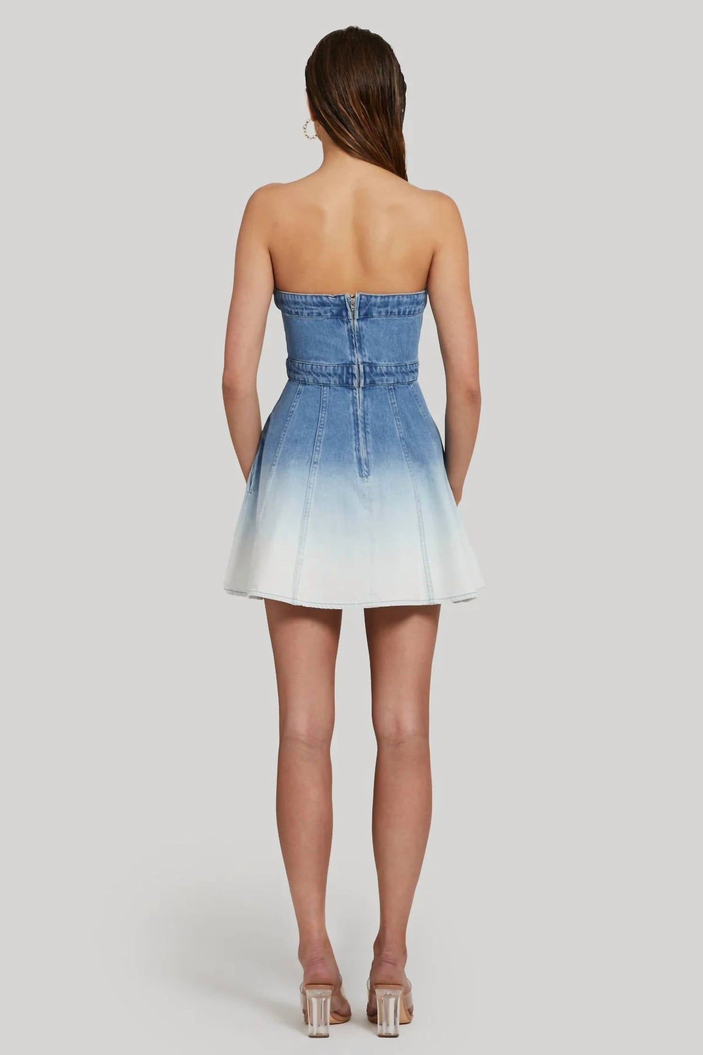 Amanda Uprichard - Meryl Denim Mini Dress