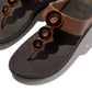 Fitflop - महिलाओं के फिनो रेज़िन टो पोस्ट सैंडल