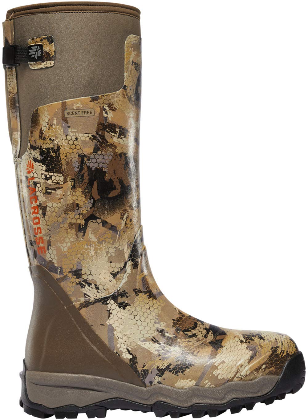 LaCrosse Alphaburly Pro 18 Men s Hunting Boots Waterproof Rubber Adjustable Gusset EVA Footbed Optifade Marsh Size 8
