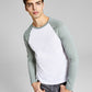 And Now This Men's Raglan Baseball Shirt Green Size Small