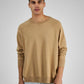 And Now This Men's Raglan Sweatshirt Brown Size XX-Large