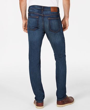 Tommy Jeans Men's Straight Fit Stretch Jeans Blue Size 38X32