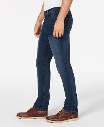 Tommy Jeans Men's Straight Fit Stretch Jeans Blue Size 38X32