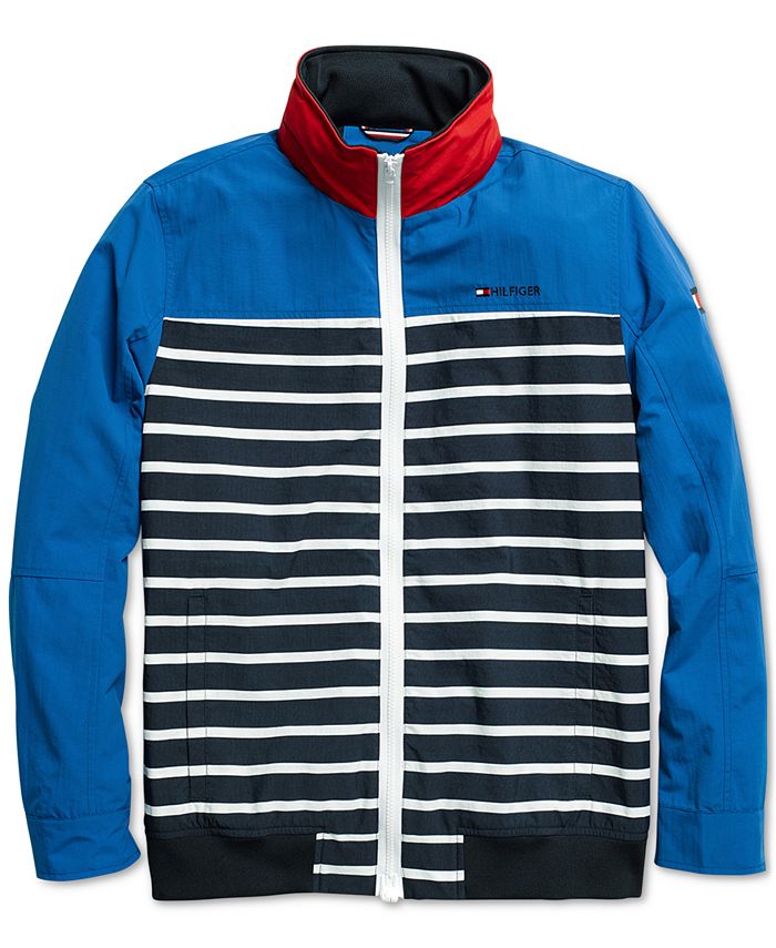 Tommy Hilfiger Men's Tiller Yacht Jacket Blue Size Medium