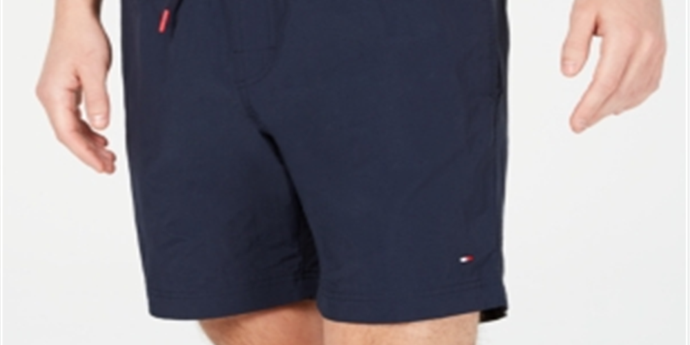 Tommy Hilfiger Men's Atlantic Swim Trunks Blue Size XXL