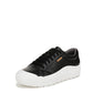 Dr Scholls Womens Time Off Black Smooth Sneakers