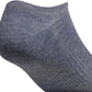 Adidas Men's Cushioned Athletic 6-Pack No Show Socks Gray Size  6-12