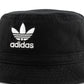 adidas Men's Washed Bucket Hat Black Size Regular