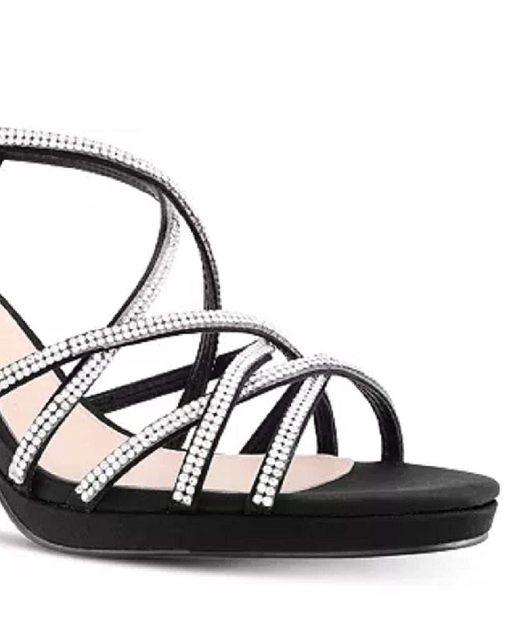 Nina Women's Vilma Evening Sandals Black Size 7 M