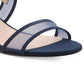 Nina Women's Ganice Mesh Strap Sandal Blue Size 8.5 M