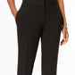 Kasper Women's Slim Straight Leg Modern Trousers Black Size 4