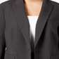 Anne Klein Women's One Button Blazer Gray Size 20W