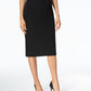 Kasper Women's Pencil Midi Skirt Black Size 14 Petite
