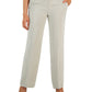 Kasper Women's Tab Waist Modern Dress Pants Blue Size 8