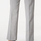 Kasper Women's Tab Waist Straight Fit Modern Dress Pants Sizes Gray Size 14