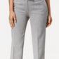 Kasper Women's Tab Waist Trouser Pants Black Size18