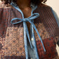 Faherty - Indigo Quilted Patchwork Vest