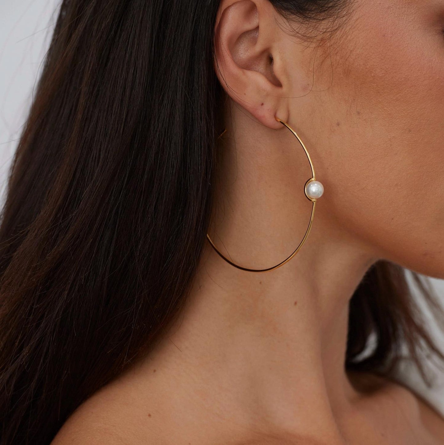 Sahira - Belize Pearl Hoop