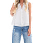 Ee:Some - Look My Way Stripe Collar Top