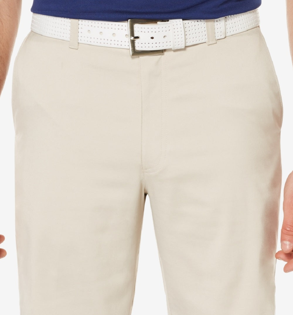 PGA Tour Men's Flat Front Shorts Brown Size 30