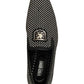 Stacy Adams Men's Swagger Studded Ornament Slip On Shoes Gray Size 8.5 M