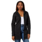 LL Bean Women's Sweater Fleece Coat - Classic Black
