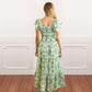 8 Oak Lane - Smocked Flutter Sleeve Top And Skirt Set